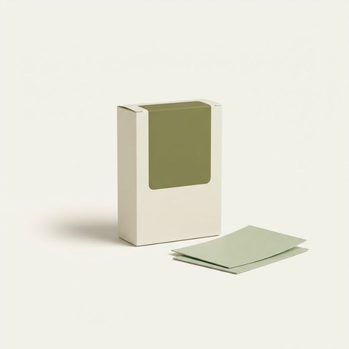 All-purpose household cleaning sheets in compact packaging