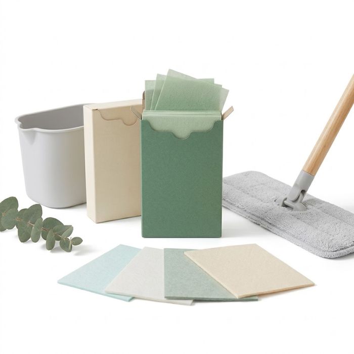 Concentrated floor-cleaning sheets