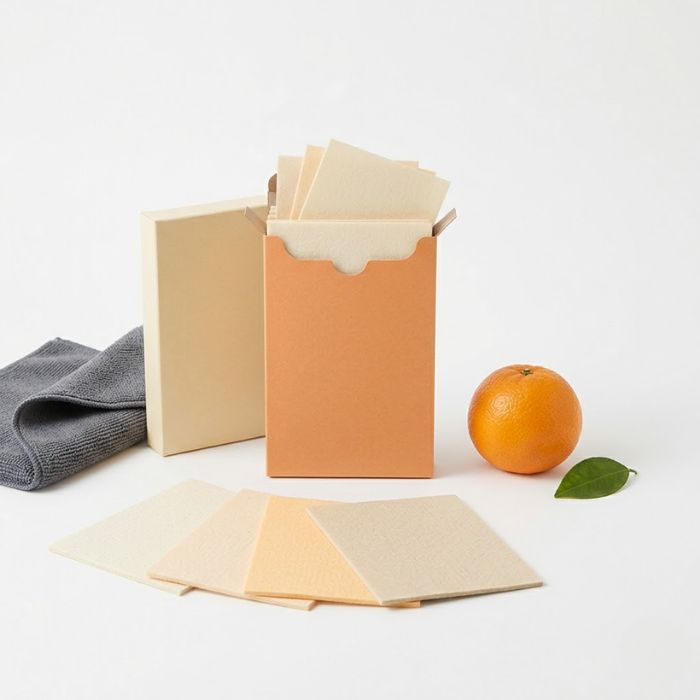 Kitchen grease and oil cleaning sheets